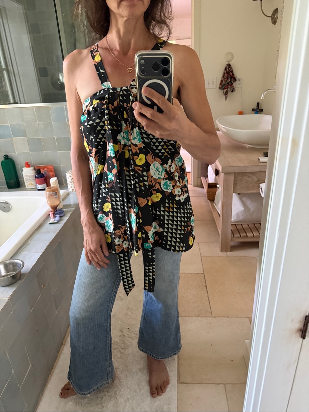 Mayle vintage silk top sz 4 Mint!
